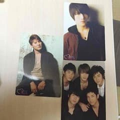 東方神起解散前5人 ジェジュン、ジュンス の下敷き3枚 バラ売り可。のサムネイル