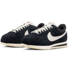 NIKE ナイキコルテッツヴィンテージ23cm ブラック スウェード生地 
