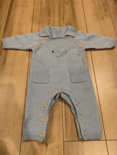 ロンパース 70 リス　冬服のサムネイル