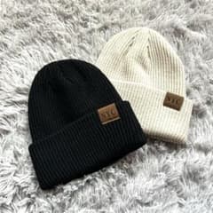 新品未使用＊ニット帽2点セットのサムネイル
