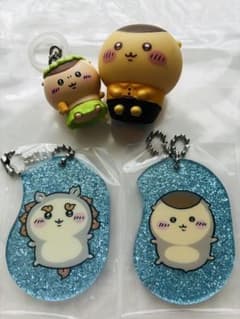 ちいかわ くりまんじゅう＆シーサー アクリルキーホルダー ぬいぐるみ セットのサムネイル