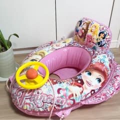 プリンセス ベビー  うきわ 足入れ付き ハンドル付きのサムネイル