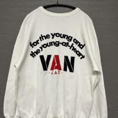 【VAN 】ヴァンヂャケット 刺繍ロゴ スウェットトレーナー ヴィンテージのサムネイル