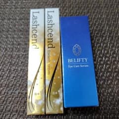 Lashcend まつ毛美容液 & BELIFTY 目元美容液 セットのサムネイル