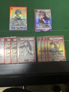 まどか☆マギカ トレーディングカードセット - メルカリ