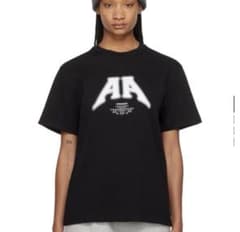 ADER ERROR AAロゴ ブラック Tシャツ 刺繍 ADER ERROR AAロゴ ブラック Tシャツ 刺繍 - メルカリ