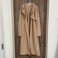 美品BEAUTY&YOUTH UNITED ARROWSノーカラー ロングコートのサムネイル
