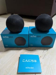 Amazon　echo dot 第5世代　2個セットのサムネイル