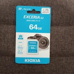 KIOXIA EXCERIA G2 SDXC UHS-Iカード64GBのサムネイル