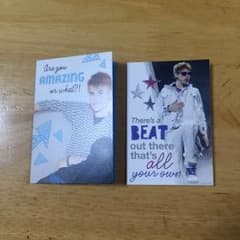 Justin Bieber 日本未発売！メッセージカードのサムネイル