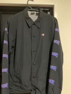 【レア】beams×thrasher×champion コーチジャケットのサムネイル