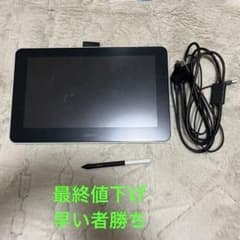 訳あり品ジャンク】足折ワコム Wacom One 液晶ペンタブレット ペン付き