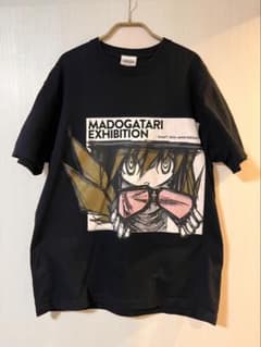 希少古着】MADOGATARI展「ウエダハジメ B (忍野忍)」Tシャツ 黒 - メルカリ