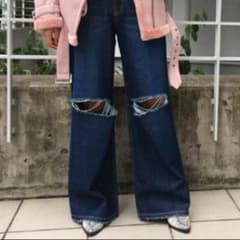 EVRIS デニムワイドパンツのサムネイル