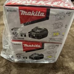 マキタ　リチウムイオンバッテリー　18v 6.0Ah　2セットのサムネイル