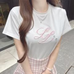 ルミニョン Lumignon LL heart bijou T ピンクのサムネイル