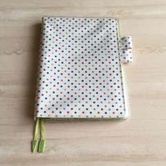 ほぼ日手帳 カバー カラフルピンドット カズン 2013のサムネイル