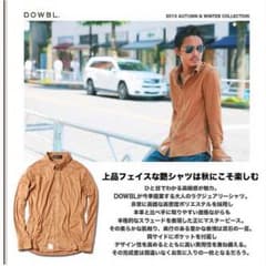 DOWBL スウェードウエスタンシャツのサムネイル