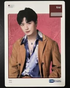 GMMTV展　入場特典  Krist  下敷きのサムネイル