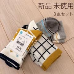 ELFINDOLL キッズ クルーソックス 3足セット 15-20cmのサムネイル