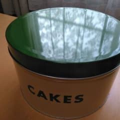 カントリー雑貨　(未使用)スチール缶のサムネイル