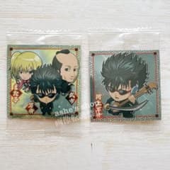 新品【銀魂】ウエハースシール 2枚セット 阿上万斉 また子 武市 まとめ売り
