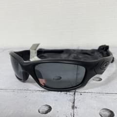 未使用 オークリー ストレートジャケット マットブラック サングラス 
