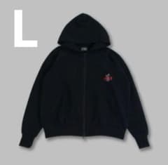HANA ロゴパーカー サイズL ブラック HANA ロゴパーカー L ブラック - メルカリ