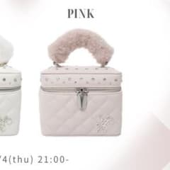 lumignon ルミニョン バニティ ピンク ファー ショルダーバッグ - メルカリ