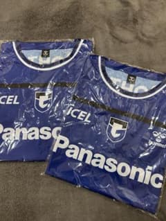 ガンバ大阪 hummel ホッケーシャツ Mサイズ 青 未開封2枚セットのサムネイル