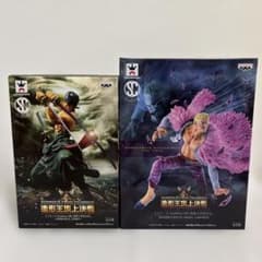 ワンピースフィギュア 造形王頂上決戦 ゾロ、ドフラミンゴ 2体セット 