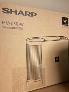 SHARP HV-L30-W ホワイト 置き型加湿器 - メルカリ