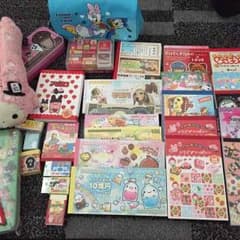 文房具セット メモ帳 筆箱 鉛筆 消しゴム ハンコのサムネイル