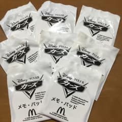 マクドナルド　ハッピーセット　カーズ　メモのサムネイル