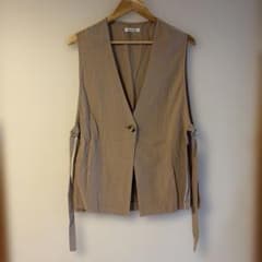 natural couture ベスト ジレ ベージュのサムネイル