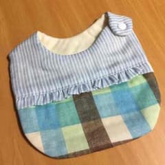 【専用ページ 辻様】再値下げ ハンドメイド ふわふわ８重ガーゼのスタイのサムネイル