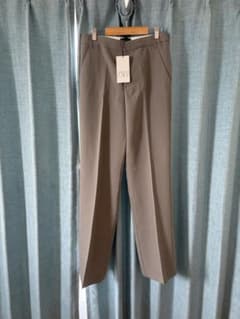 ZARA スラックス グレージュ　グレーのサムネイル