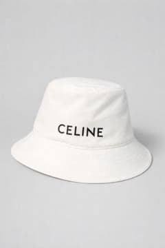 CELINE バケットハット ホワイトL - メルカリ