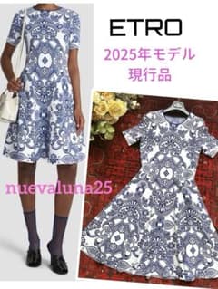格安セール☆49万 極美品 ETRO エトロ 洗練 プレシャス ニット ドレス