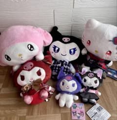 サンリオ キティちゃん クロミ マイメロディ ぬいぐるみ まとめ売り‼️