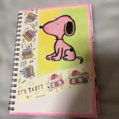 スヌーピー 手書き風イラスト１枚（カラー出力）のサムネイル