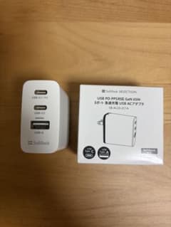 USB PD/PPS対応 65W 3ポート充電器のサムネイル