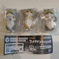 ウルトラマン だにゃん2 フィギュア 3個セットのサムネイル