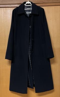 ソニアリキエル ウール アンゴラ ロングコート 黒 サイズ38 - メルカリ