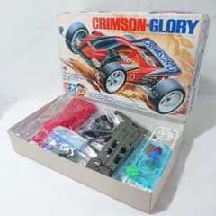 【90s当時品】タミヤレーサーミニ四駆/クリムゾングローリー/超初期ロット日本製 90s当時品】タミヤレーサーミニ四駆/クリムゾングローリー/超初期