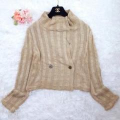 美品◎MACPHEE マカフィー カーディガン ベージュ リネンシルク混 m88591082913_1.jpg?1750743382