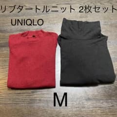 UNIQLO【ユニクロ】リブタートルニットのサムネイル