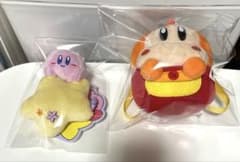 星のカービィ ワドルディ　ミニリュックポーチ、miniぬいぐるみ2点セット