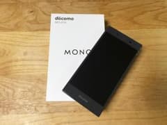 送料込 未使用 docomo MONO MO-01K グレイブラックのサムネイル