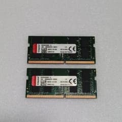 KingSton DDR4 2666 16GB ×2 計 32GB 動作確認済 - メルカリ